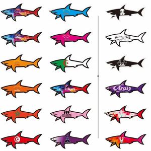26 Pegatinas de Tiburón Ecológicas Personalizadas y Modernas, Flag Gertrude CP Jul Omerta Vrunk Paul and Shark Sticker - Product Image 1