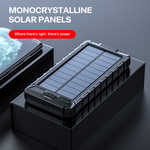 <span class=keywords><strong>Chargeur</strong></span> <span class=keywords><strong>universel</strong></span> sans fil <span class=keywords><strong>solaire</strong></span> <span class=keywords><strong>de</strong></span> batterie externe <span class=keywords><strong>de</strong></span> Li-polymère imperméable d'extérieur avec double USB et lumières <span class=keywords><strong>de</strong></span> camping - Product Image 5