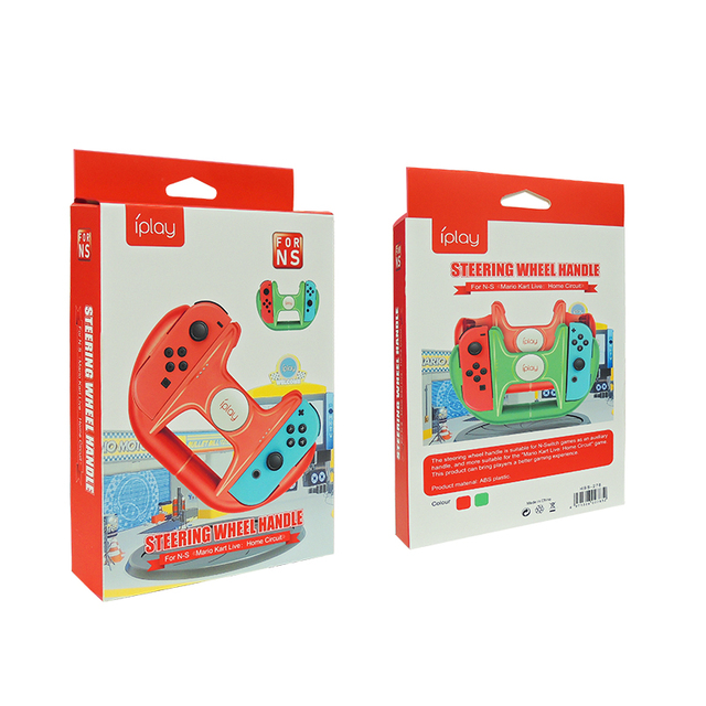Nintend Switch Racing Wheel Grip Abs Game Handle Grips for Nitendo Switch Joncon Controller Gaming Steering Wheel Grip