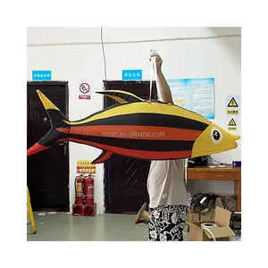 Tropical fish blow up hanging design for inflatable marine themed event decorations