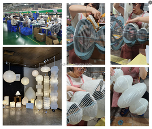 โคมไฟตั้งพื้นทรงสามขาแบบญี่ปุ่น ทำจากกระดาษข้าว ดีไซน์เรียบง่าย เหมาะสำหรับห้องพักโฮมสเตย์ ห้องนอน ห้องทำงาน - Product Image 6