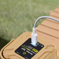 TAIKOO Portable Camping En Plein Air Lumières Vintage Ambient Lights Rechargeable Tente Lampe Éclairage D'urgence