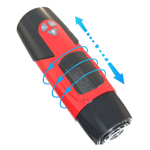 Juguetes sexuales para masturbación de hombres, vagina de bolsillo para venta, dispositivo de agrandar, vibrador de manos libres para sexo vaginal, copas Wiederaufladbar USB - Product Image 4