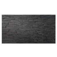 Revêtement mural extérieur en faux PU imperméable, luxueux et moderne, grandes dalles, léger, installation rapide, intérieur/extérieur, villa