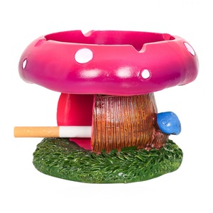 <span class=keywords><strong>Cenicero</strong></span> personalizado para cigarros con diseño de molinillo Scania alto <span class=keywords><strong>Cenicero</strong></span> de hongos de poliresina para jardín al aire libre en Bonitos colores - Product Image 5