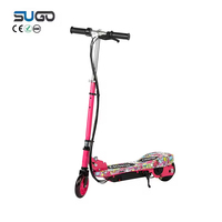 Toptan 50kg Taşıma Kapasiteli Çocuk Elektrikli Scooter 8-10km/s Maksimum Hız PU Tekerlekler Kayışlı Tahrikli Günlük Kullanım İçin E-Scooter