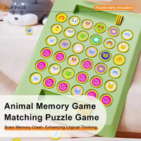 Ajedrez de animales personalizado para dos jugadores, nuevo producto, juego de mesa para padres e hijos, mejora el pensamiento lógico, juguetes educativos
