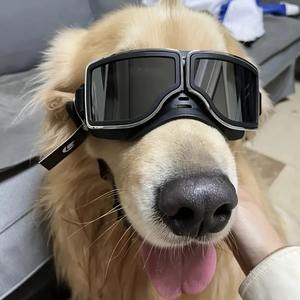 Gafas de Sol para Perros con Correas Ajustables, Gafas Protectoras para Perros Resistentes a los Rayos UV, al Viento, al Polvo y a la Niebla, Protección Ocular - Product Image 6