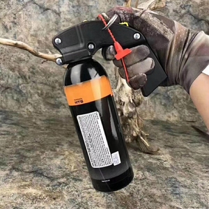 Spray De Defense Personnel Personnalis Avec logo D'ours, Puissant, 30 Pieds. Spray Anti-agression Pour La Randonne, 470 ml - Product Image 3