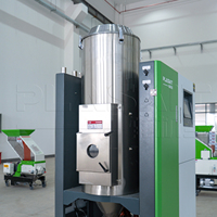 Séchoir à trémie en plastique grande capacité Plaskit à commande numérique pour le transport sous vide dans les usines de recyclage industrielles – Séchage professionnel