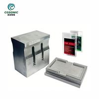 Machine de soudage ultrasonique 2000W 20KHz pour la scellure des cartes sportives et des cartes PSA, soudeuse pour supports de cartes acryliques graduées