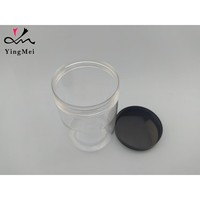 Capsules d'étanchéité en plastique noir pour bocaux et bouteilles, couvercles ronds étanches et sans danger pour les aliments avec options de taille personnalisées pour l'emballage