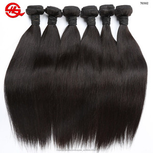 10A grado cutícula alineada pelo sin procesar cabello brasileño virgen <span class=keywords><strong>en</strong></span> Guangzhou de doble recto de la trama <span class=keywords><strong>del</strong></span> pelo paquetes - Product Image 1
