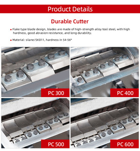 380V Heavy Duty <strong>Pulverizer</strong> Waste Ldpe pp Hdpe Pe Granulator Recycling Machine Film Plastic <strong>Bottle</strong> Plastic Grinding Machine - Product Image 5