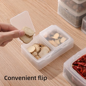Plastic Airtight Food Storage Containers With Lids Multi <b>Spices</b> Containers Plastic <b>Jar</b> Large Food Kitchen Storage - Product Image 2