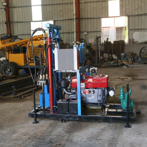 Yeni tasarım küçük taşınabilir su kuyu sondaj donanımı 120m dizel motor su kuyu sondaj donanımı - Product Image 4