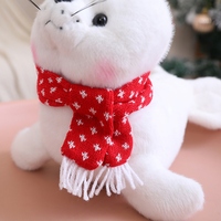 Peluche personnalisée Lion de mer, jouet en peluche mignon, animaux en peluche, design personnalisé, cadeau doux pour enfants, jouet de Noël, vente en gros, OEM personnalisé