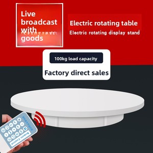 Présentoir rotatif électrique haut de gamme prise de vue en direct Base de plateau tournant télécommandé pour <span class=keywords><strong>Amazon</strong></span> présentoir à <span class=keywords><strong>bijoux</strong></span> affichage en gros - Product Image 5