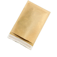 Sacs d'expédition en papier kraft biodégradable et imperméable de 60 g/m², résistants à l'humidité, avec bande adhésive puissante, personnalisables pour l'épicerie