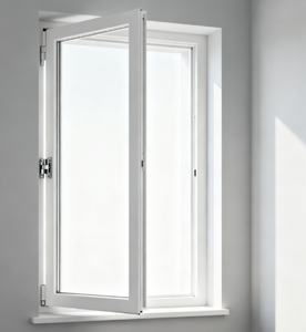 Finestre a Battente in Lega di Alluminio Moderna Beigeman con Taglio Termico, Doppi Vetri e Funzione Insonorizzante per Camere d'Albergo - Product Image 2