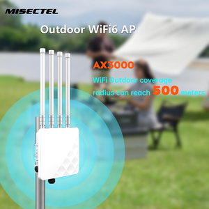 Ax3000 băng tần kép misectel 500M <span class=keywords><strong>Wifi</strong></span> vùng phủ sóng rộng khoảng cách <span class=keywords><strong>Repeater</strong></span> 1000M cổng ngoài trời không dây điểm truy cập cho phòng tập thể dục sử dụng - Product Image 2