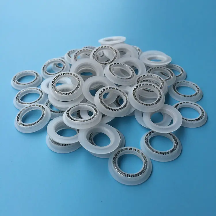 Hydraulic Seal Manufacturer Rubber PTFE +carbon Fiber Spring Seal/ Spring Energized Seal