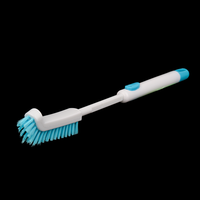 Brosse à tasses écologique à long manche extensible en PP, pour le nettoyage des bouteilles et des surfaces difficiles à nettoyer