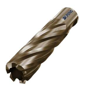 KRINO - 212072800 Weldon shank carbide HSS-CO 5% tip core drill long series - EAN 8014249280477 DRILL BITS <b>HOLE</b> <b>SAWS</b> AND ARBORS - Product Image 3