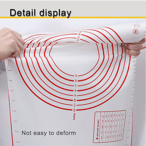 Protector <span class=keywords><strong>de</strong></span> encimera Beeman para hornear, hoja antiadherente, alfombrilla grande <span class=keywords><strong>de</strong></span> silicona para hornear para pastelería rodante - Product Image 3