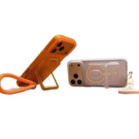 Casing Ponsel Dompet Magnetik dengan Penyangga untuk iPhone 17 Pro Max 16 15 14 Plus 13 Pelindung Anti Benturan