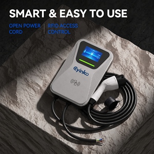 Chargeur mural EV avancé de 7 kW certifié CE, connectivité 4G, système de charge intelligent, compatibilité multi-câbles, application/RFID - Product Image 2