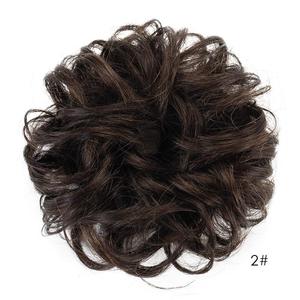 Kbeth100 % <span class=keywords><strong>moño</strong></span> de <span class=keywords><strong>cabello</strong></span> humano, <span class=keywords><strong>moño</strong></span> desordenado Scrunchies Cola de Caballo <span class=keywords><strong>moño</strong></span> de extensiones de <span class=keywords><strong>cabello</strong></span> rizado pieza de <span class=keywords><strong>cabello</strong></span> para mujeres/niños Tousled Updo - Product Image 4