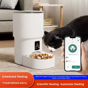 6L Smart 2.4G et 5G chargeur vidéo grand Angle Pet Feeding Essentials réduit l'anxiété alimentaire adapté au compagnon vocal - Product Image 4