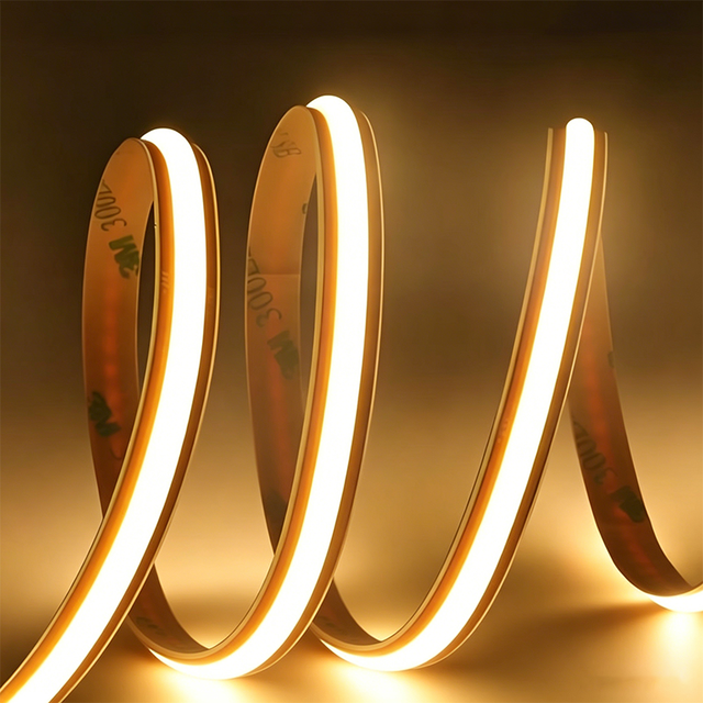 Reliable Manufacturer DC24V 528leds Flexible Tape Self Adhesive COB LED Strip Smart Home Atmosphere Light Decoration