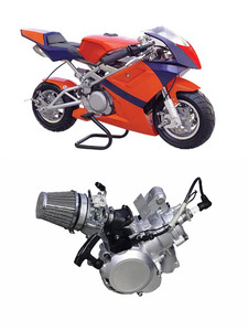 Сцепление для двигателя с водяным охлаждением MT A4 B1 Blata Mini Moto <span class=keywords><strong>Pocket</strong></span> <span class=keywords><strong>Bike</strong></span> 39CC запчасти - Product Image 4