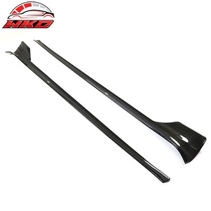 Faldones Laterales Estilo Revozport en Negro Brillante para Tesla Model S 2021-2026 - Product Image 2