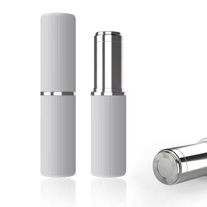 Recortador de cejas sin dolor eléctrico recargable por USB para mujer, pluma de depilación con forma de lápiz labial para uso doméstico en coche RV - Product Image 1