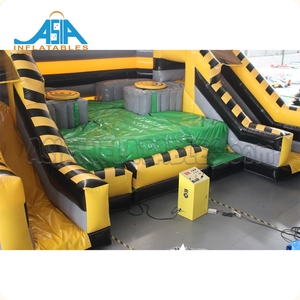 Tossico Twister Gonfiabile Percorso Ad Ostacoli, Interactive Gonfiabile Tossico Twister Con Multi Rides - Product Image 4