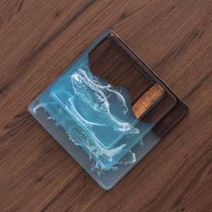 Wooden Dry Brewing Tray Square Durable Household Kung Fu <b>Tea</b> <b>Set</b> Accessory - Product Image 1