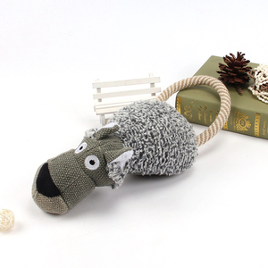 Jouet interactif pour chien GMTPET, écologique, classique, luxueux, moderne, en forme de <span class=keywords><strong>canard</strong></span> <span class=keywords><strong>sauvage</strong></span>, en peluche, avec sonnette, pour l'entraînement - Vente en gros OEM - Product Image 6