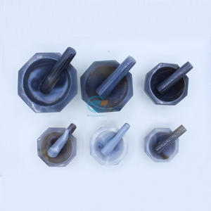 ครกและสากทำจากอาเกตธรรมชาติคุณภาพสูง ครกและสากสำหรับห้องปฏิบัติการ ขนาดเส้นผ่านศูนย์กลาง 40 มม. ถึง 160 มม. - Product Image 3