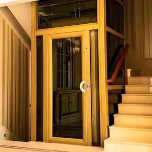 Ascensor Residencial Panorámico Contemporáneo sin Engranajes para el Hogar, Mini <span class=keywords><strong>Elevadores</strong></span> Domésticos <span class=keywords><strong>en</strong></span> Estado Nuevo - Product Image 4