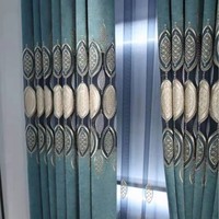 Rideaux Voilages Brodés de Feuilles Nordiques Évidées, Design Simple Élégant et Luxe Léger pour Salon Haut de Gamme, Chambre et Villa