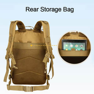 Mochila de caza táctica multifuncional para Exteriores de Gran capacidad de 45 L, paquete de 3 días de viaje para acampar y hacer senderismo - Product Image 4