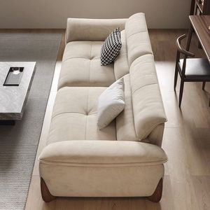 Bilido sofá de tela Italiana Moderna sala de estar simple combinación sofá estilo retro tecnología sofá de tela conjunto de muebles - Product Image 3