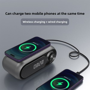 Für 2023 Neuer Kabelloser Ladevorgang für 5.1 Lautsprecher-Wecker mit Eingebauter Batterie - Product Image 4