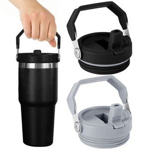 Excellent couvercle rigide anti-fuite pour gobelet isotherme grande capacité, accessoire de remplacement universel pour gobelet auto, en vrac - Product Image 1