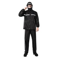 Combinaisons de pluie pour cyclistes masculins de type fendu Équipement de livraison de nourriture Combinaisons de pluie imperméables pour vélos et motos de haute qualité