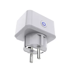 WiFi Smart Plug Suara dan Remote Control Smart Socket Switch Wifi/Bluetooth Universal Plug Google Assistant Terkontrol