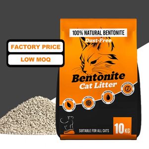 Arena Para Gatos Fast Clumping Low Dust Odor <b>Control</b> Easy Scoop Premium White Crushed Bentonite Cat Litter Sand - Product Image 1